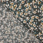 Viscosa Estampada Nenúfar Oscuro - Ribes y Casals