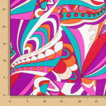 Viscosa Estampada Pucci Magenta - Ribes y Casals