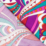Viscosa Estampada Pucci Magenta - Ribes y Casals