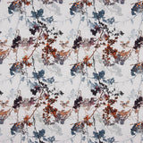 Viscosa Estampada Ramas Gris Perla - Ribes y Casals