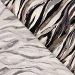 Viscosa Estampada Rush Gris - Ribes y Casals