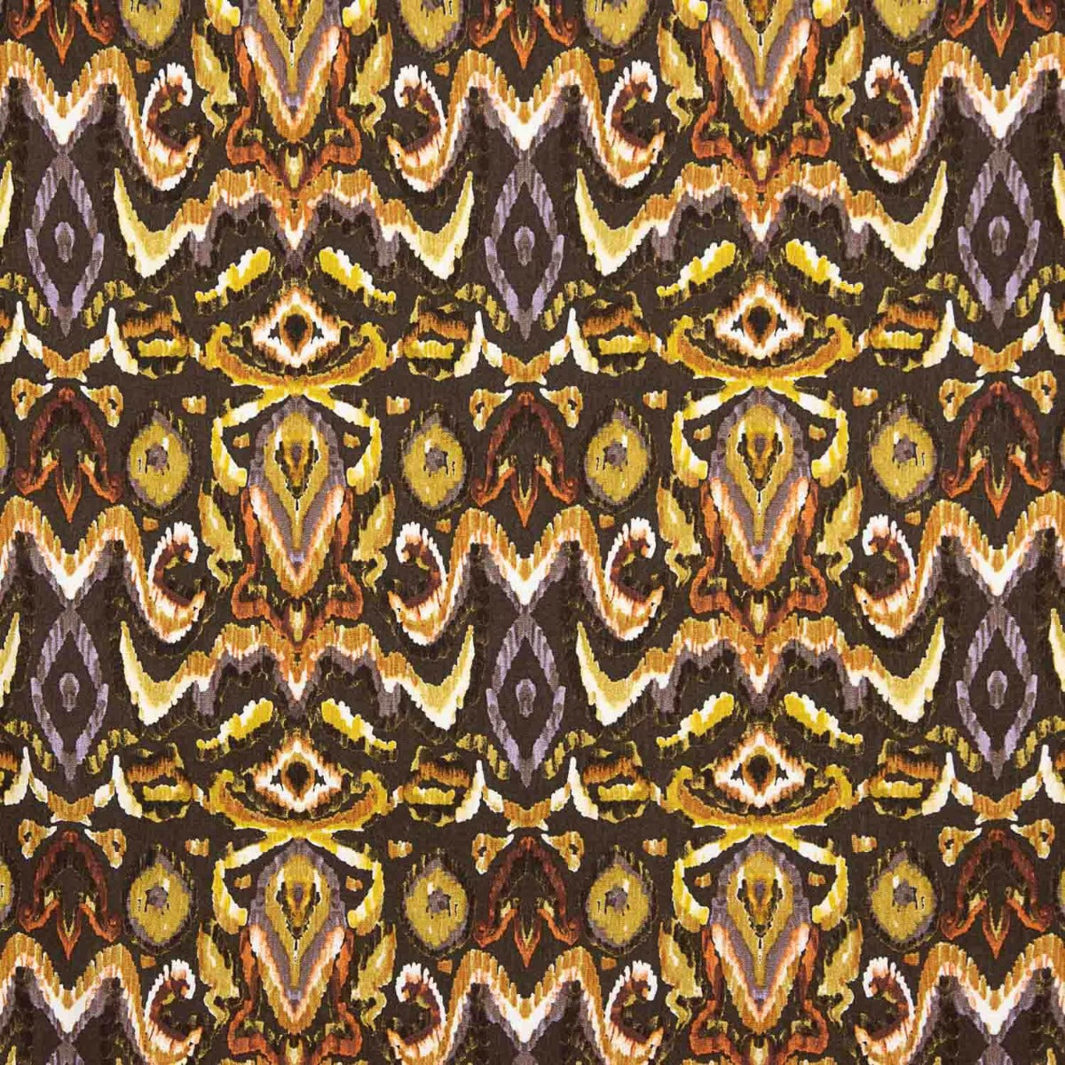 Viscosa Estampada Sanyo Kaky Oscuro - Ribes y Casals