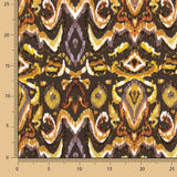 Viscosa Estampada Sanyo Kaky Oscuro - Ribes y Casals