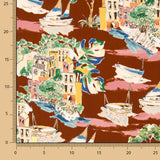 Retal Viscosa Estampada Town 150x145 cm - Ribes y Casals