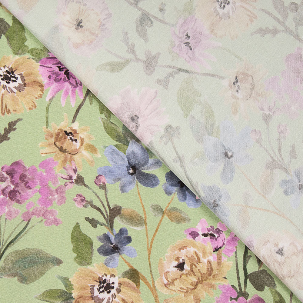 Viscosa Flores Lila - Ribes y Casals