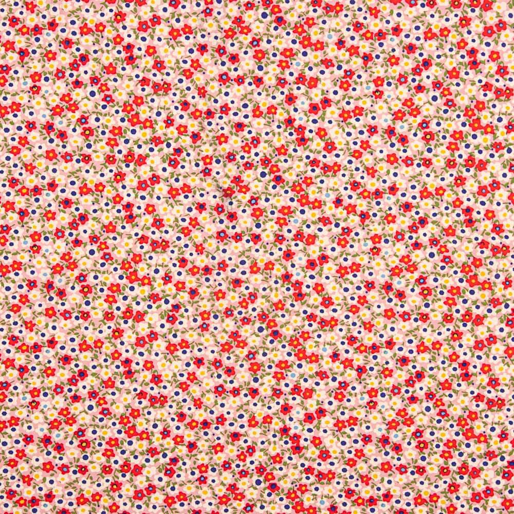 Viscosa Flores Pradera Rosa - Ribes y Casals