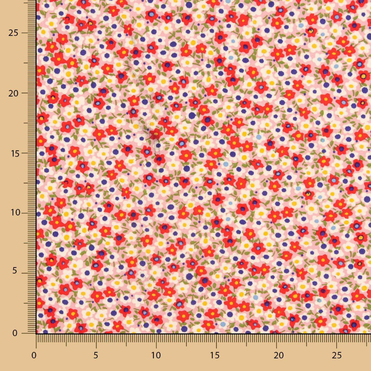 Viscosa Flores Pradera Rosa - Ribes y Casals