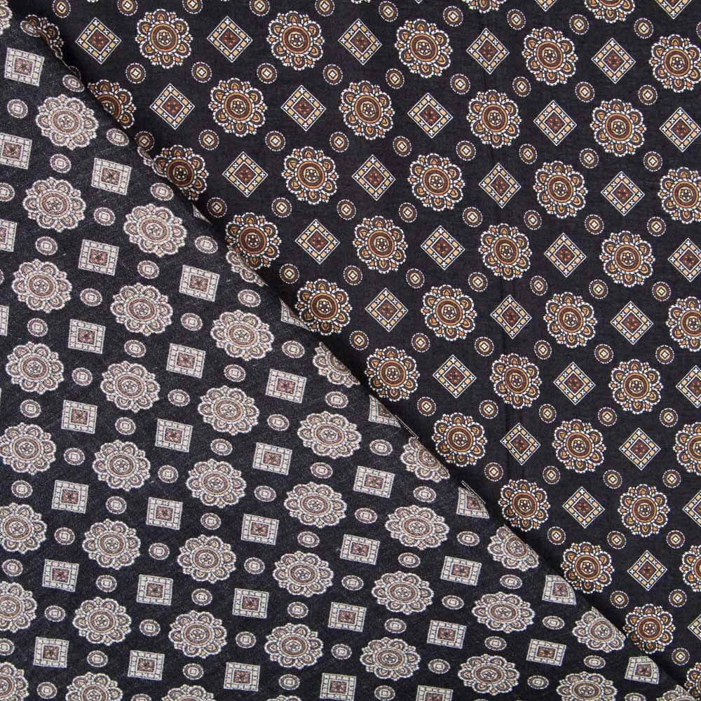 Viscosa Geo Azteca Negra - Ribes y Casals