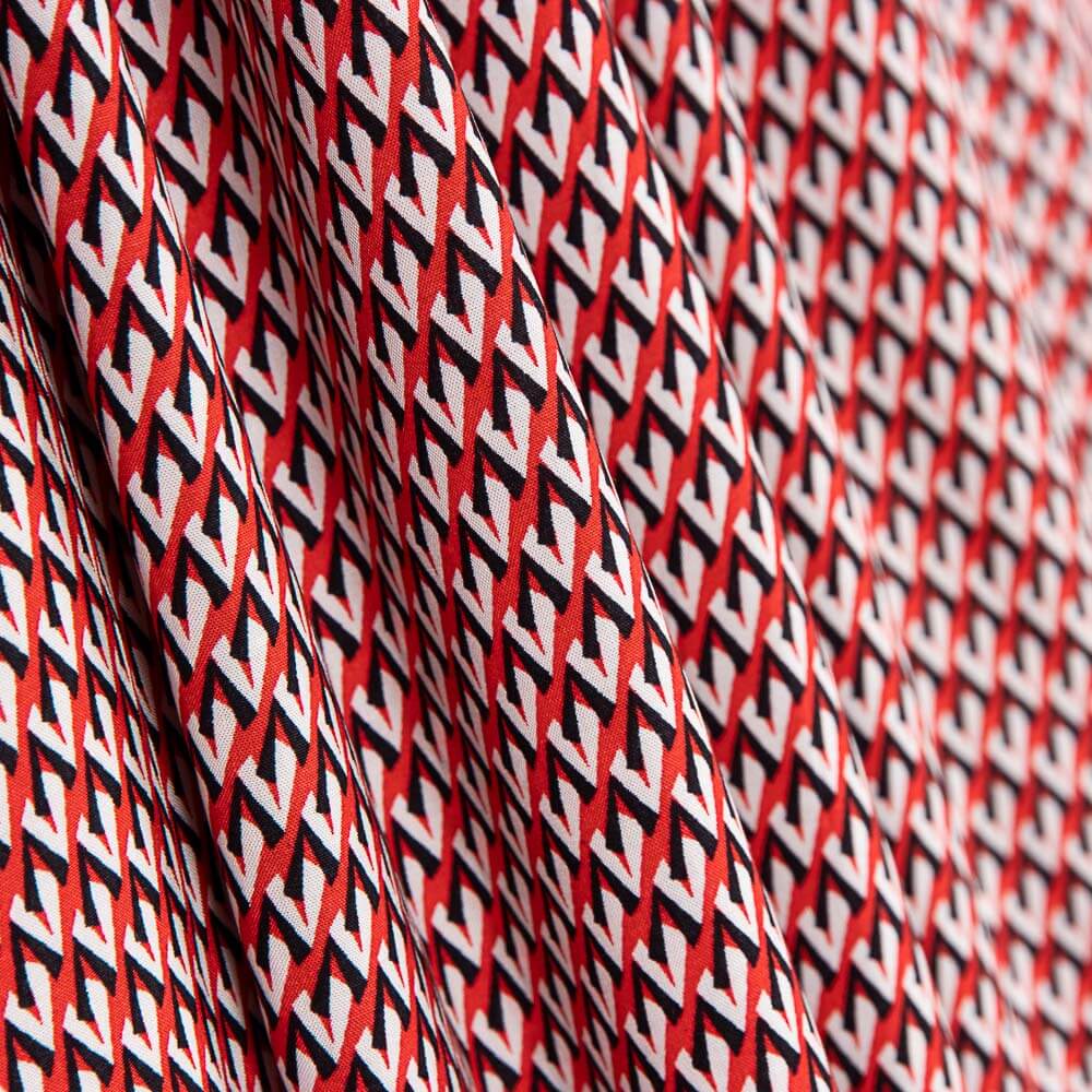 Viscosa Geo Rojo - Ribes y Casals