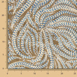 Viscosa Moteado Selva Azul - Ribes y Casals