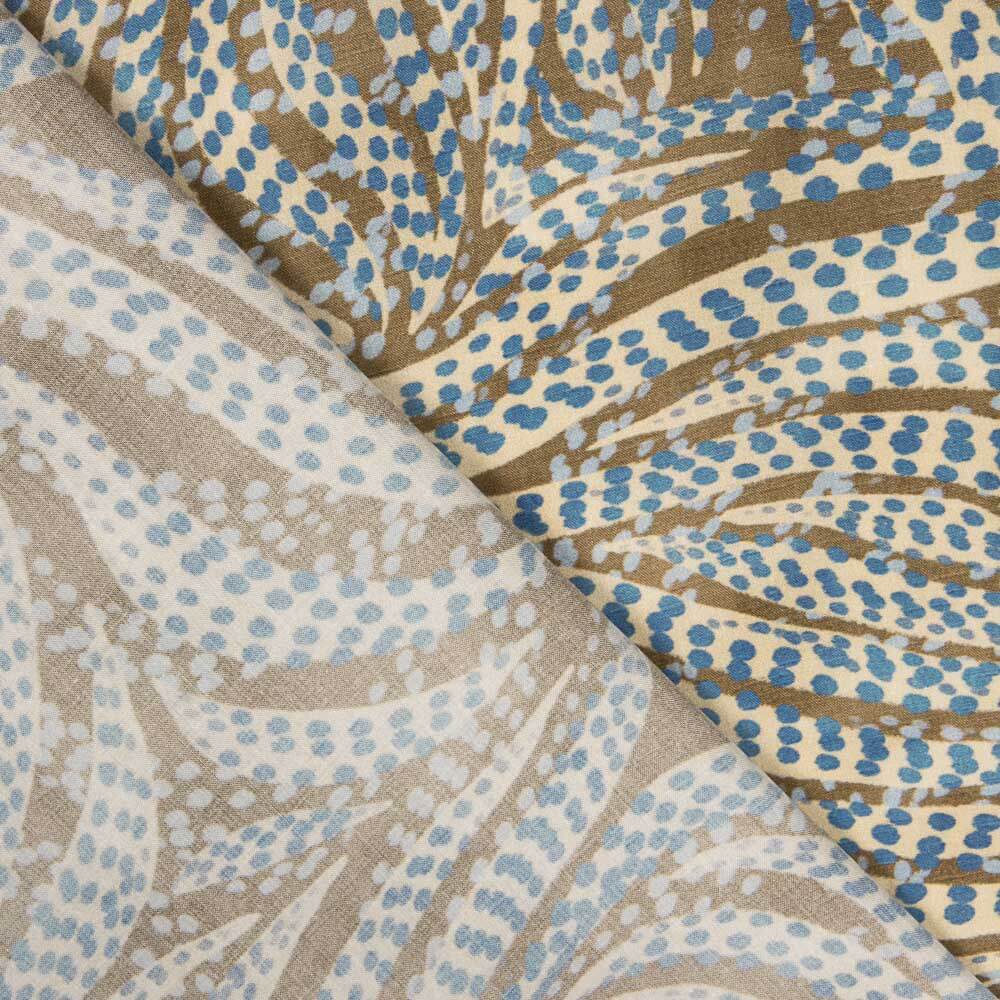 Viscosa Moteado Selva Azul - Ribes y Casals