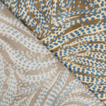 Viscosa Moteado Selva Azul - Ribes y Casals