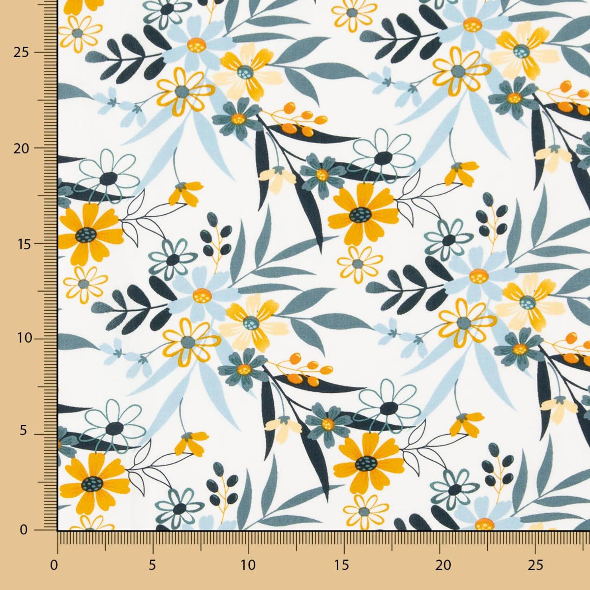 Viscosa Jardín Blanco - Ribes y Casals