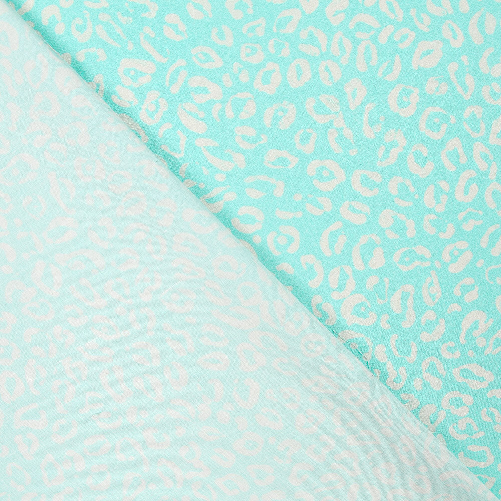 Viscosa Leopardo Mint - Ribes y Casals