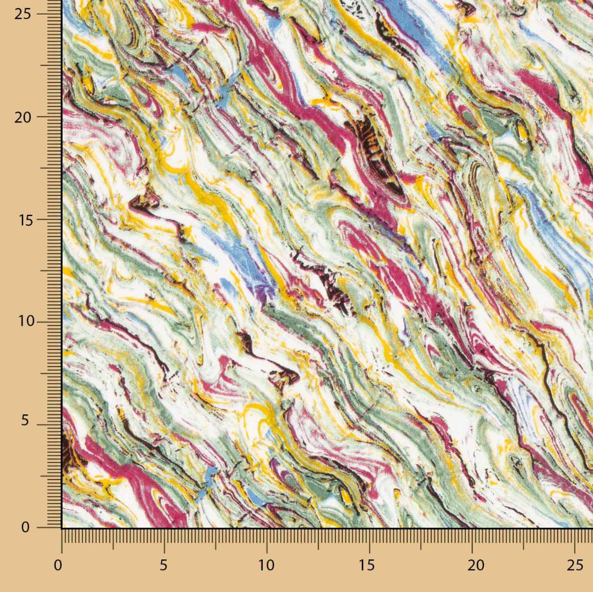 Viscosa Motive Multicolor - Ribes y Casals