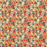 Viscosa Mosaico Rojos - Ribes y Casals