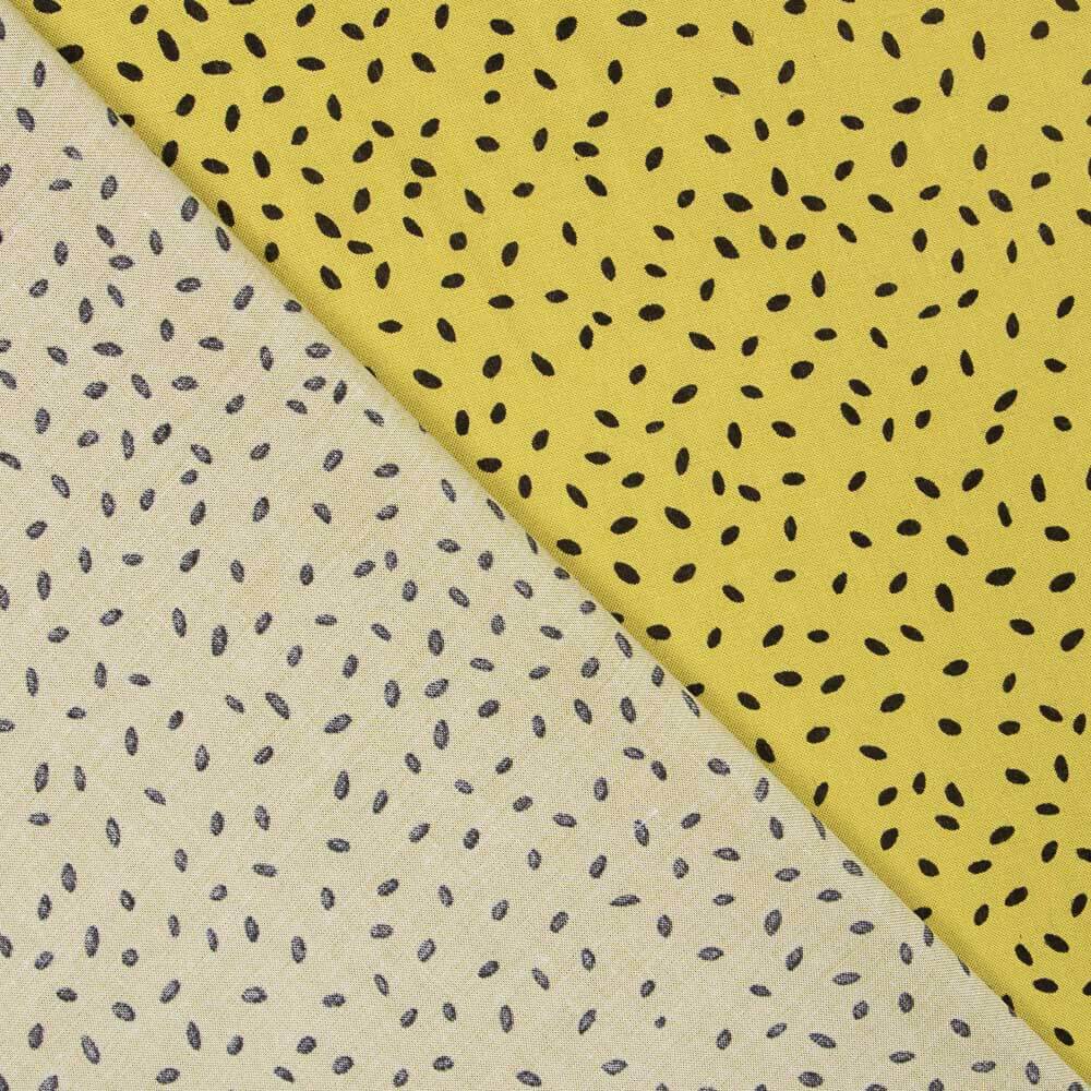 Viscosa Moteado Mostaza - Ribes y Casals