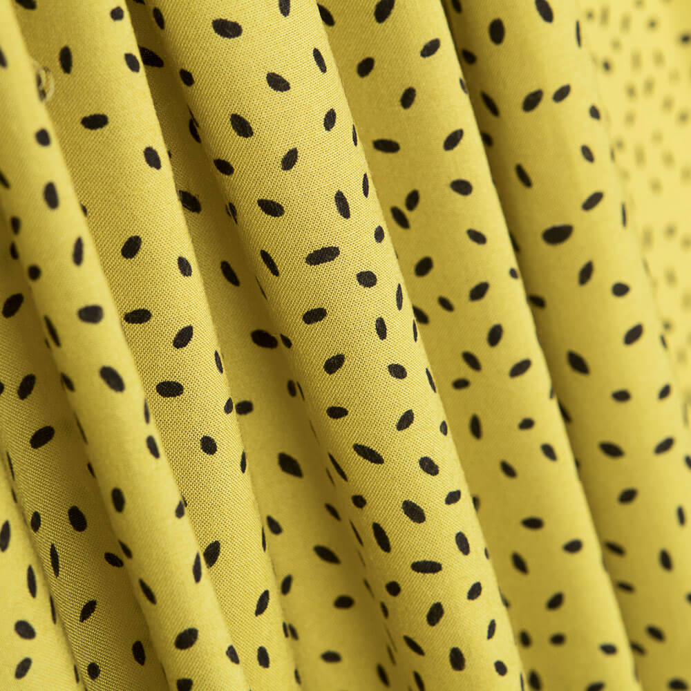 Viscosa Moteado Mostaza - Ribes y Casals