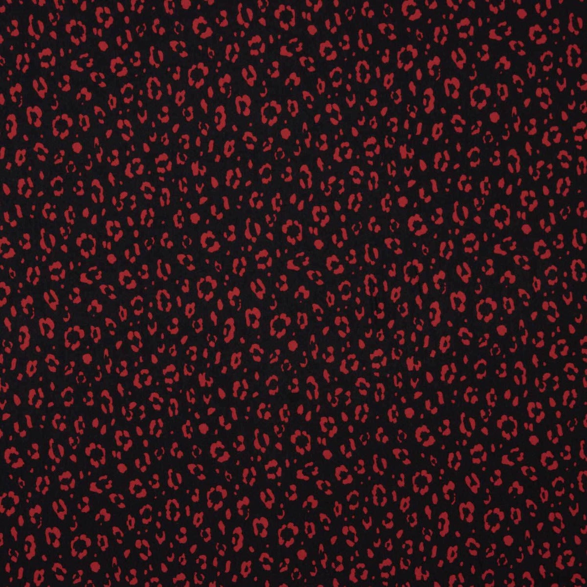 Viscosa Moteado Rojo Negro - Ribes y Casals