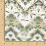 Viscosa Estampada Tye-Dye Verde - Ribes y Casals