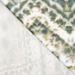 Viscosa Estampada Tye-Dye Verde - Ribes y Casals