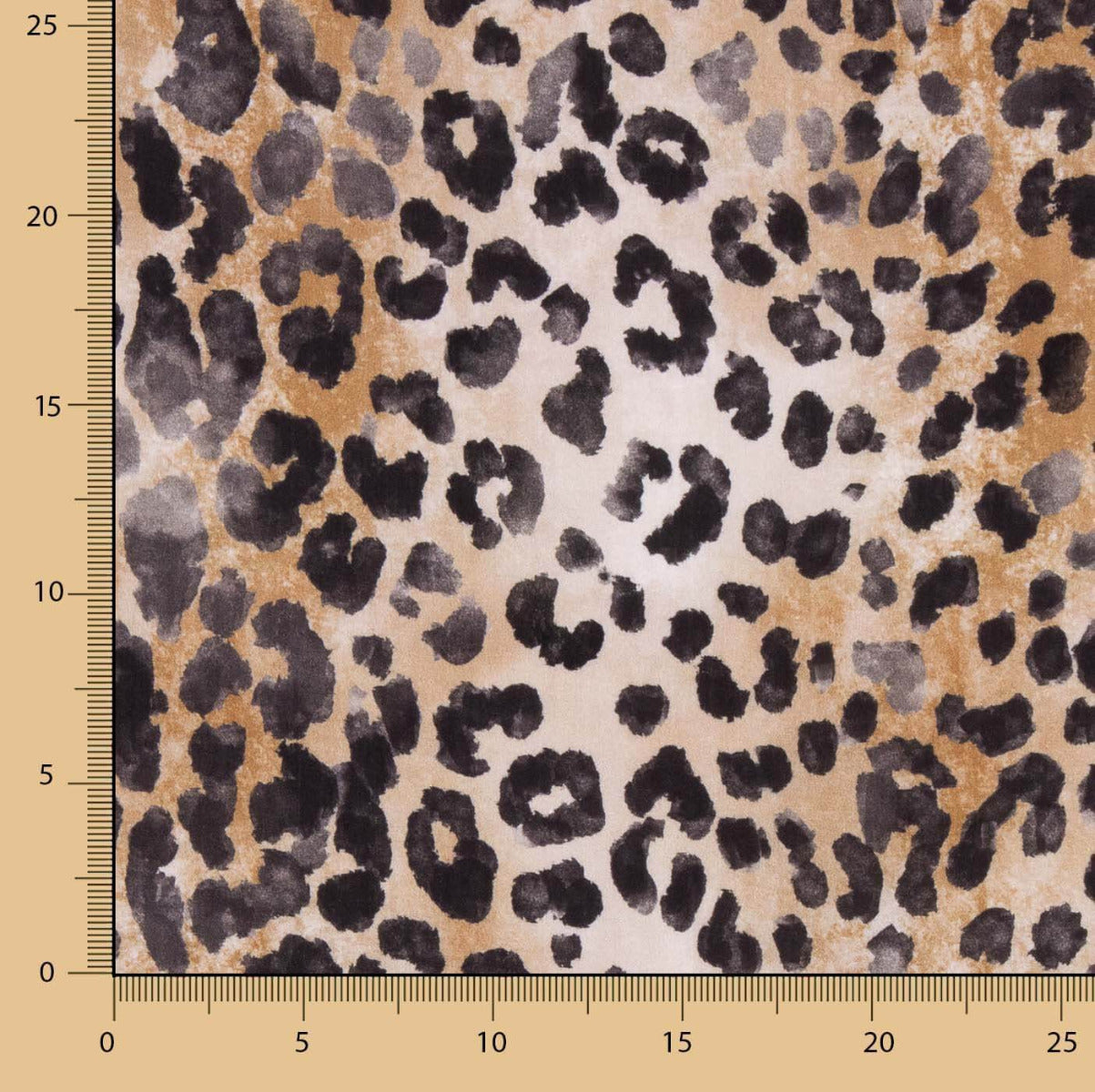 Voile Viscosa Leopard Skin - Ribes y Casals