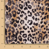 Voile Viscosa Leopard Skin - Ribes y Casals