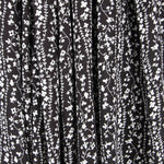 Viscosa Cenefas Florales Negra - Ribes y Casals