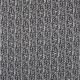 Viscosa Cenefas Florales Negra - Ribes y Casals