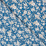 Viscosa Floral Petróleo - Ribes y Casals