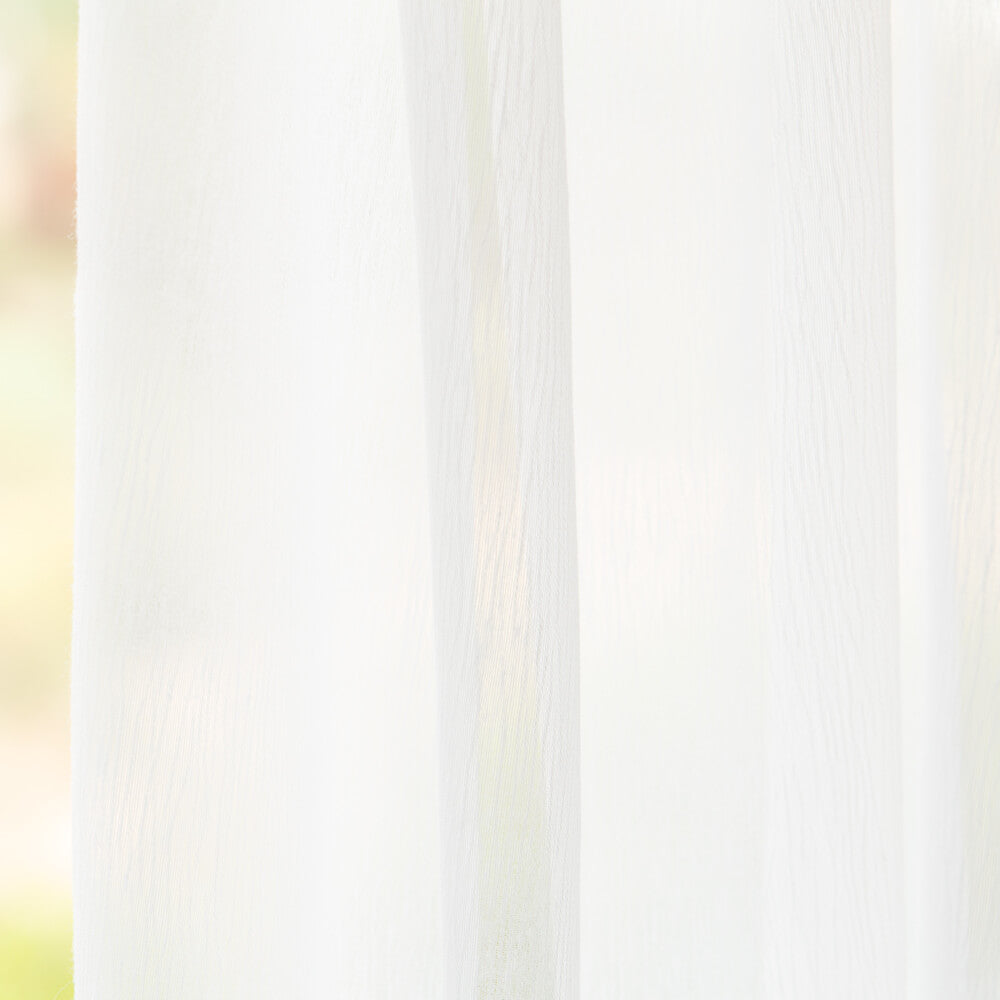 Visillo Bambula Poliéster Blanco - Ribes y Casals