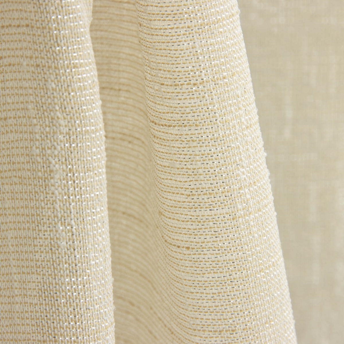 Visillo Beige con Lúrex Plateado - Ribes y Casals