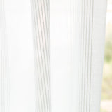 Retal Visillo Lino Multirayas Blanco 215x300 cm - Ribes y Casals