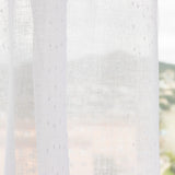 Visillo Blanco Plumeti Lluvia - Ribes y Casals