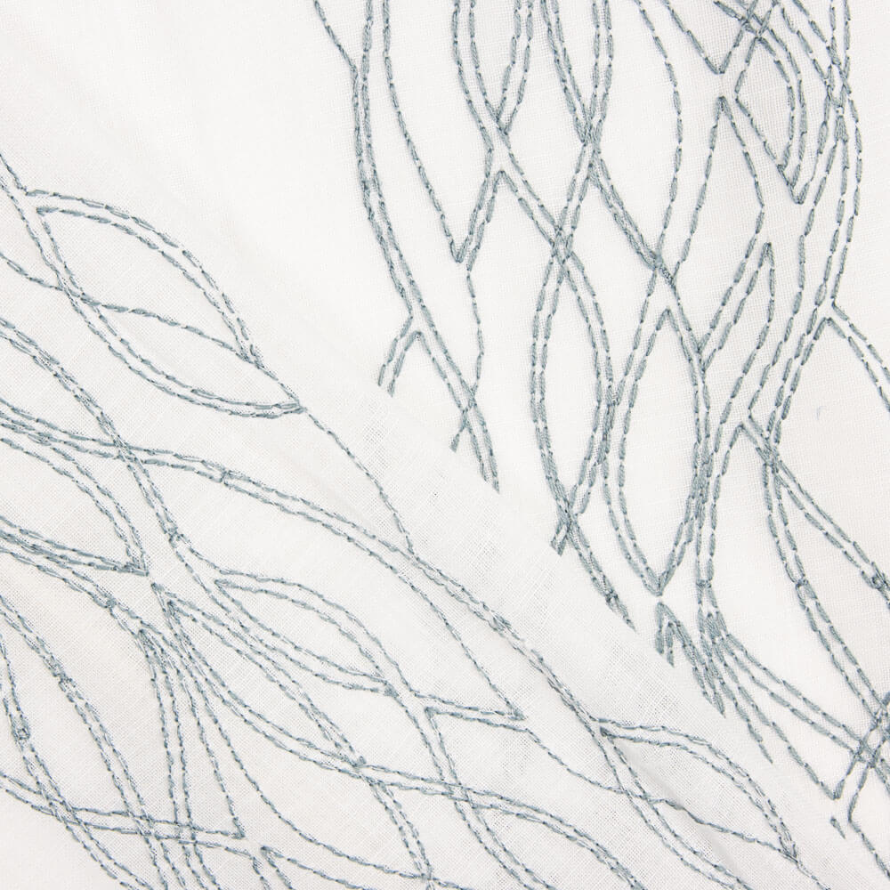 Visillo Cenefa Ramas Agua - Ribes y Casals