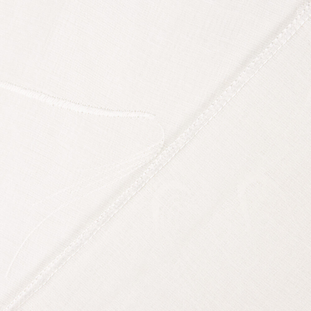 Visillo Bordado Pluma Blanco Natural - Ribes y Casals