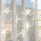 Visillo Devoré Estrellas Gris - Ribes y Casals