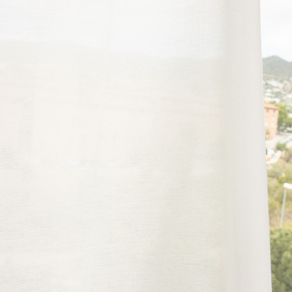 Visillo Etamin Blanco Natural - Ribes y Casals