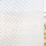 Visillo Etamin Plumeti Flocado Gris - Ribes y Casals