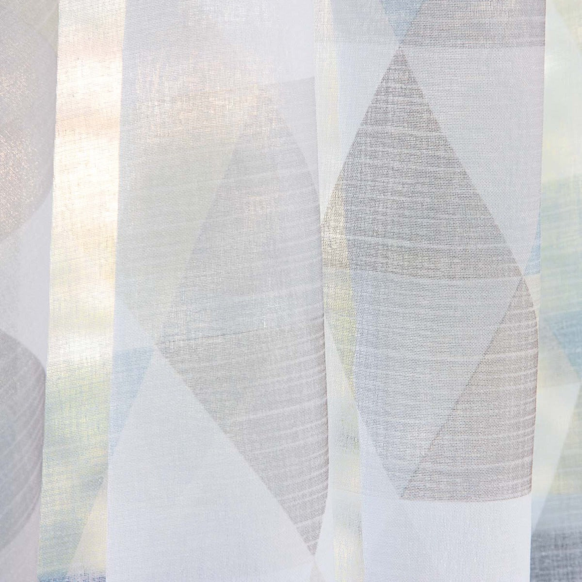 Visillo Etamin Triángulos - Ribes y Casals