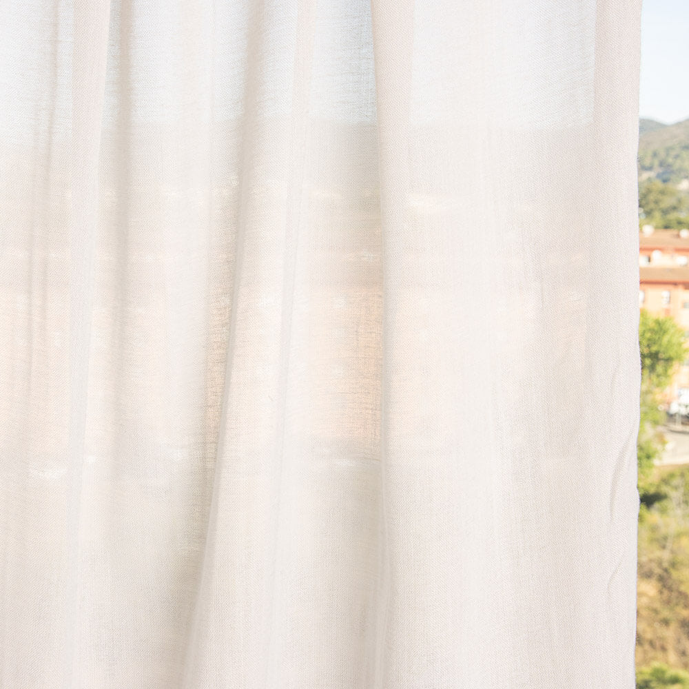 Visillo Básico Liso Crudo - Ribes y Casals