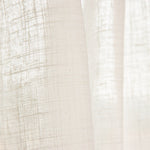 Visillo Lino Eco Blanco Natural - Ribes y Casals