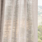 Visillo Lino Eco Gris Claro - Ribes y Casals