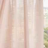 Visillo Lino Eco Rosa Claro - Ribes y Casals