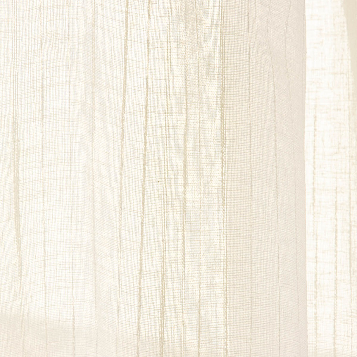 Visillo Listado Blanco Natural - Ribes y Casals