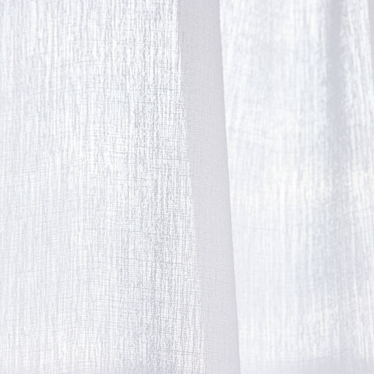 Visillo Crep Rústico Tupido Blanco - Ribes y Casals