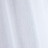 Visillo Crep Rústico Tupido Blanco - Ribes y Casals