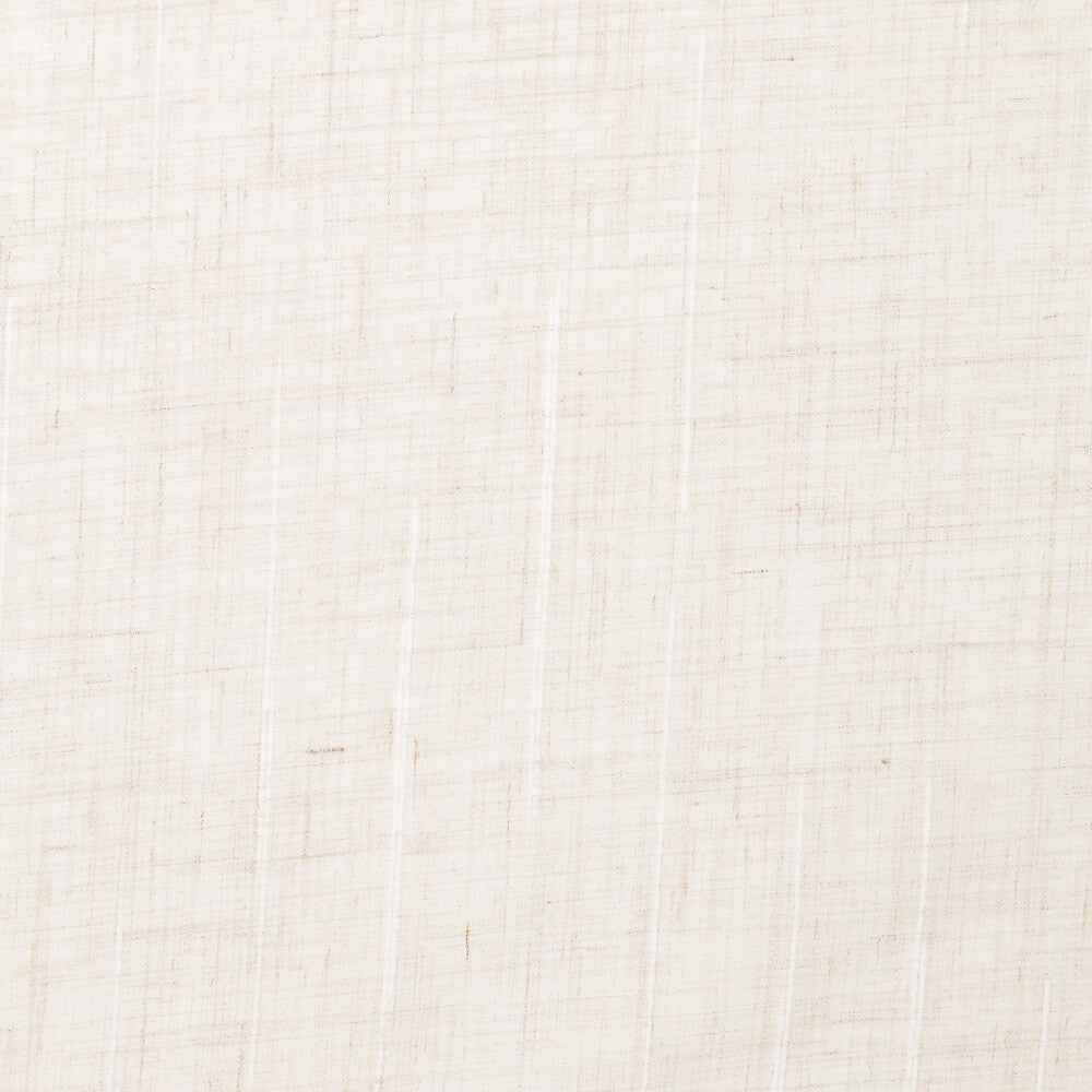 Visillo Natural Bordado Blanco - Ribes y Casals