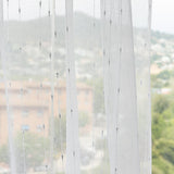 Visillo Nudo Shantung Blanco - Ribes y Casals
