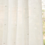 Visillo Plumeti Blanco Natural - Ribes y Casals